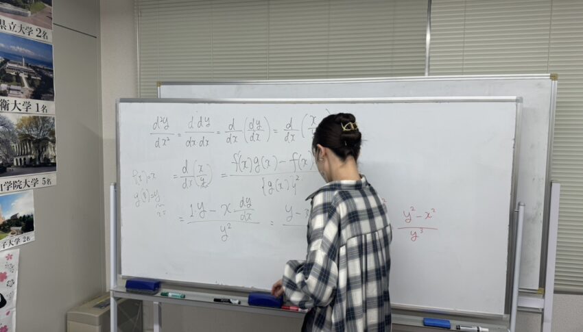 個別指導の様子